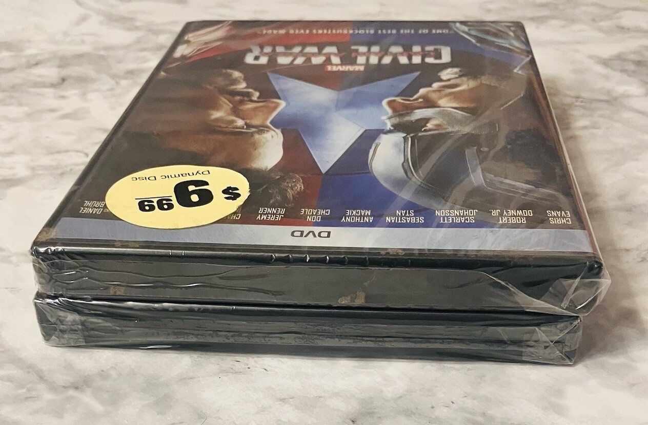 Sealed DVD Lot: Captain America Civil War | Dawn of the Planet of the Apes | NEW