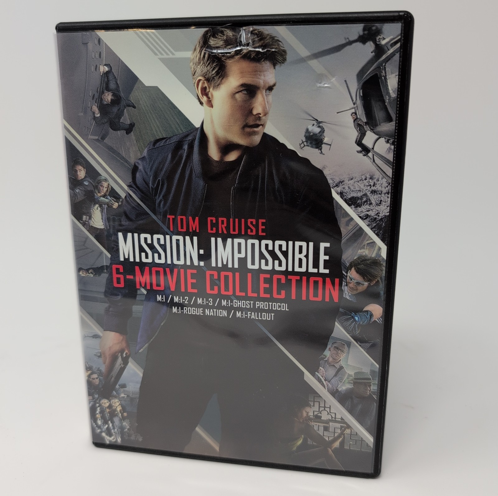 Mission: Impossible: 6-Movie Collection (DVD) Case Damage Great Disks Tom Cruise