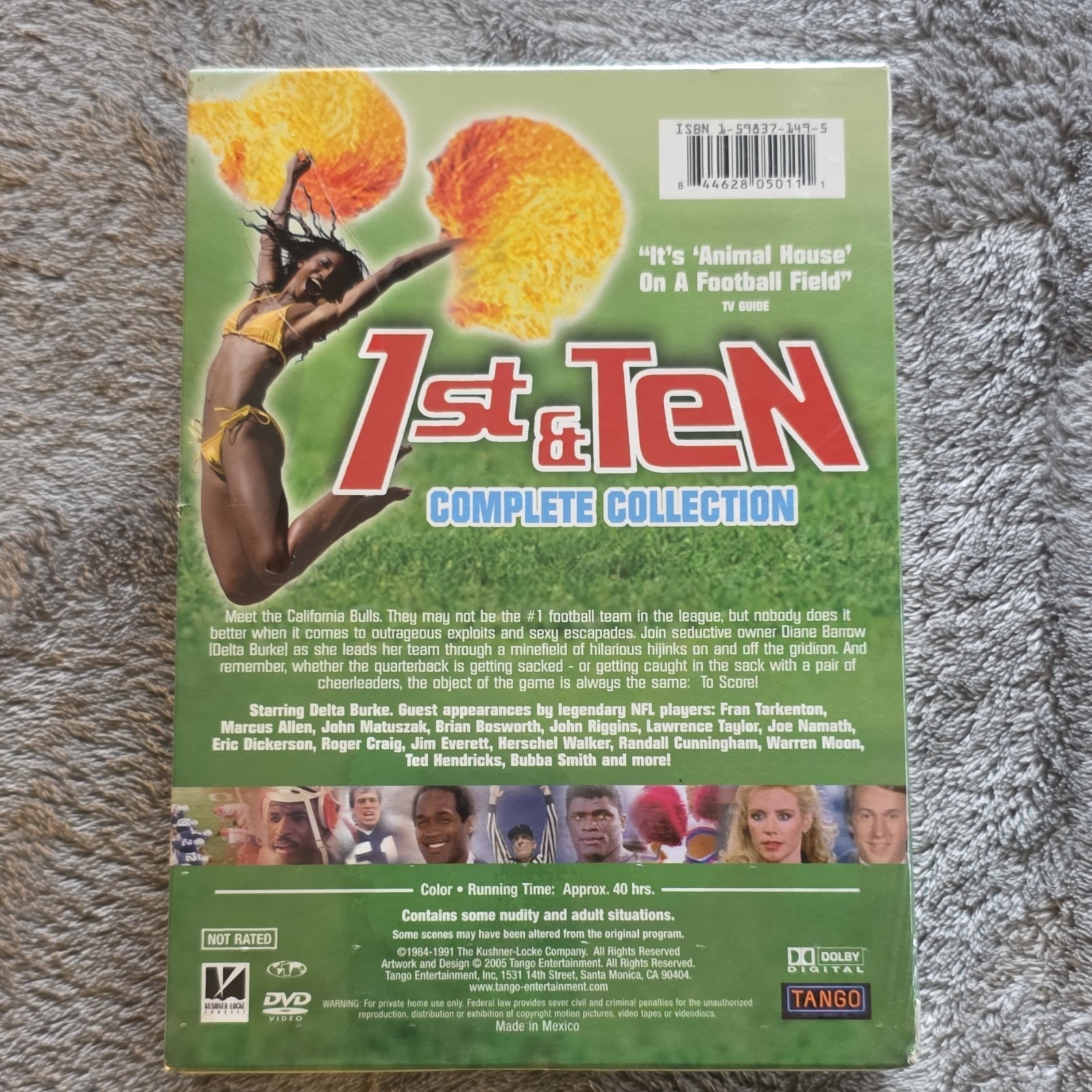 Tango Entertainment 1st & Ten Complete Collection Delta Burke Comedy Sports DVD