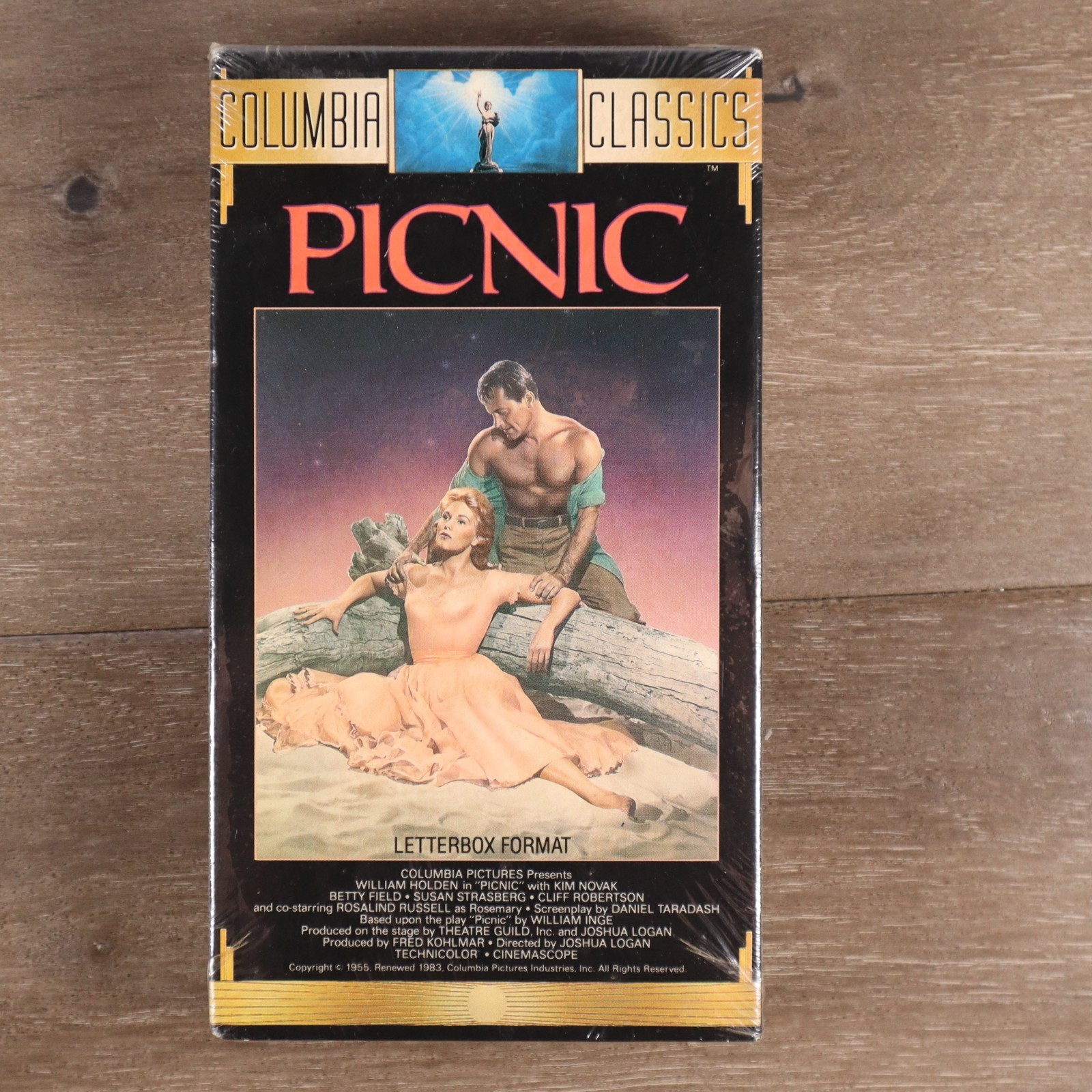 Picnic William Holden And Kim Novak VHS 1990 Brand New Factory Sealed