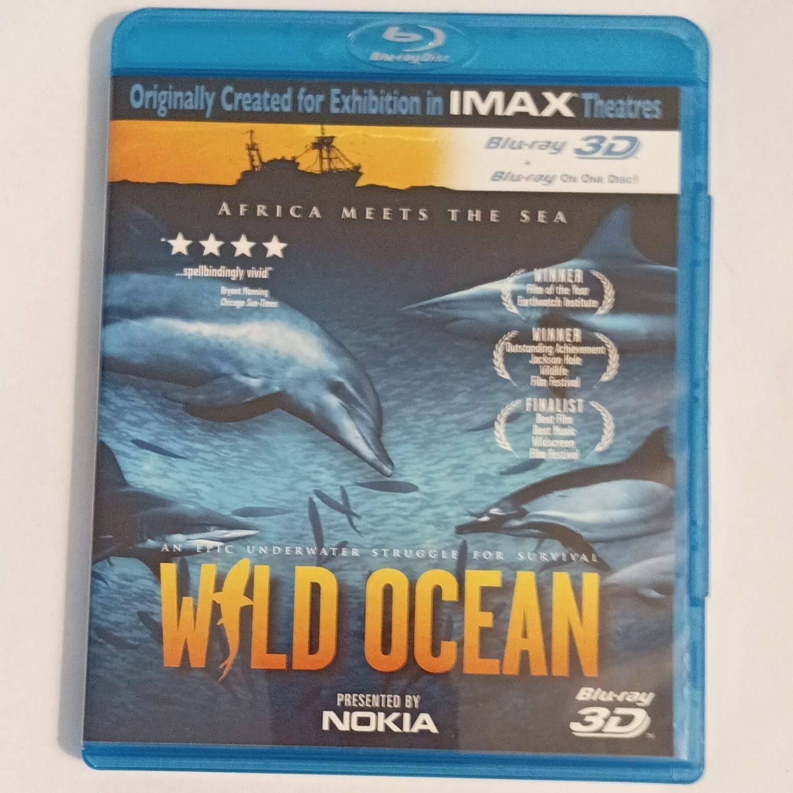 Image Entertainment: Wild Ocean Blu-ray 3D NR 40m Widescreen Bonus Features