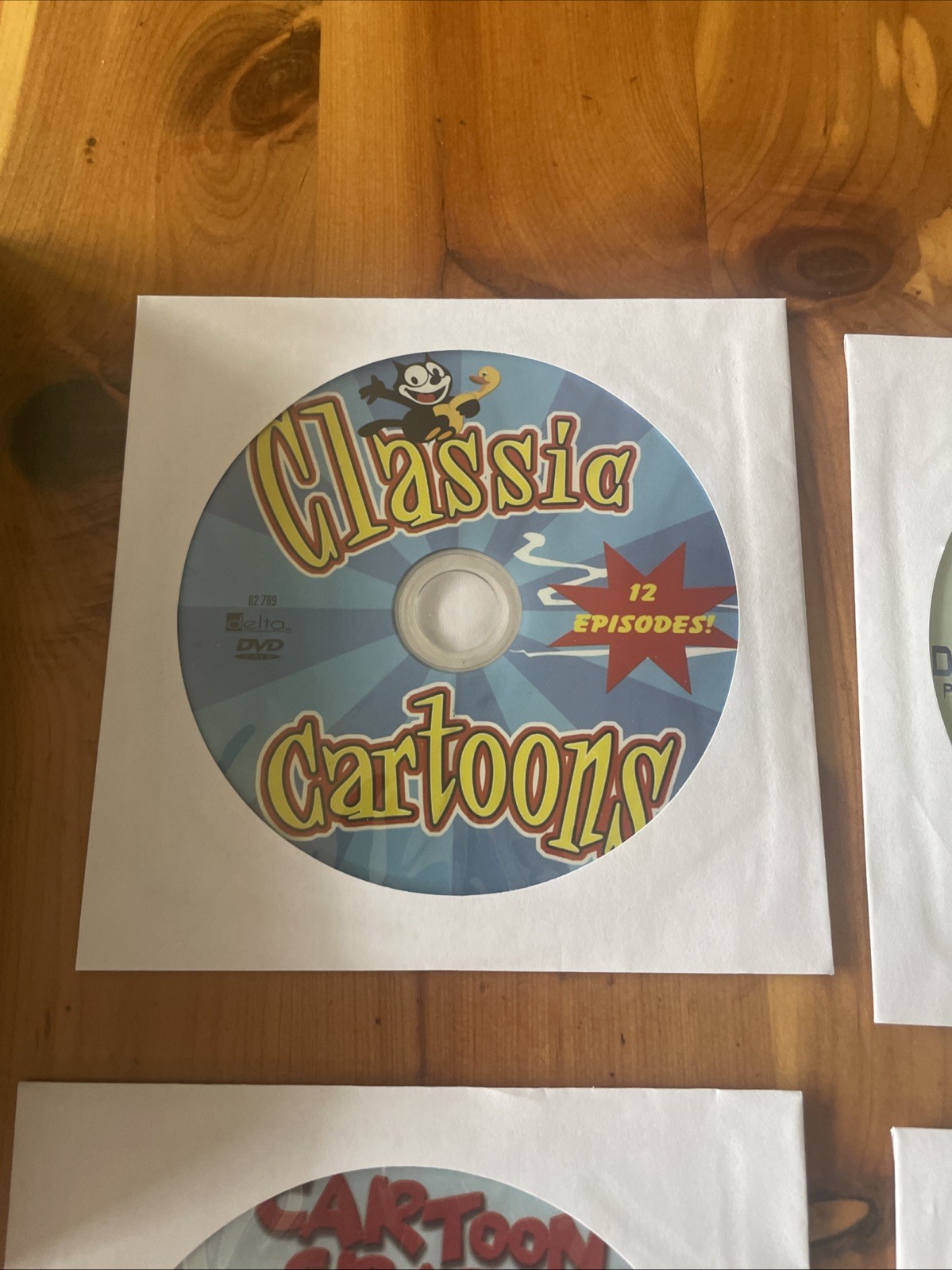 LOT OF 9 CLASSIC CARTOONS CARTOON CRAZE VINA DIST. ~POPEYE, SUPERMAN, BETTY BOOP