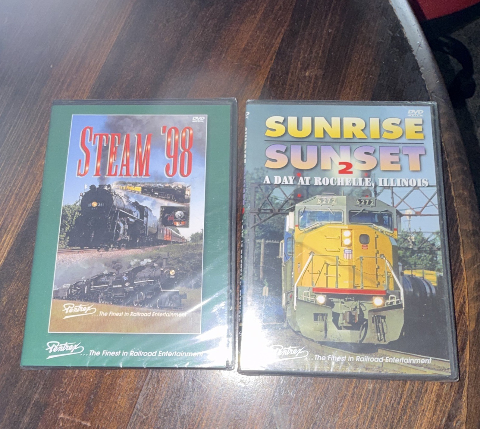Pentrex Steam ’98 & Sunrise Sunset 2: A Day at Rochelle, Illinois DVD Lot