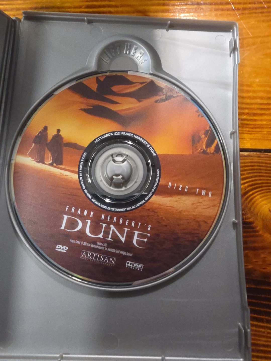 Dune Frank Herbert’s Film 2001 DVD 2 Disc Set William Hurt And DUNE widescreen
