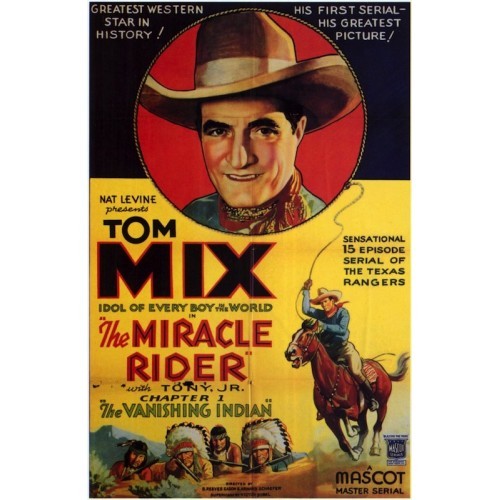 The Miracle Rider – Cliffhanger Movie Serial DVD Tom Mix Joan Gale