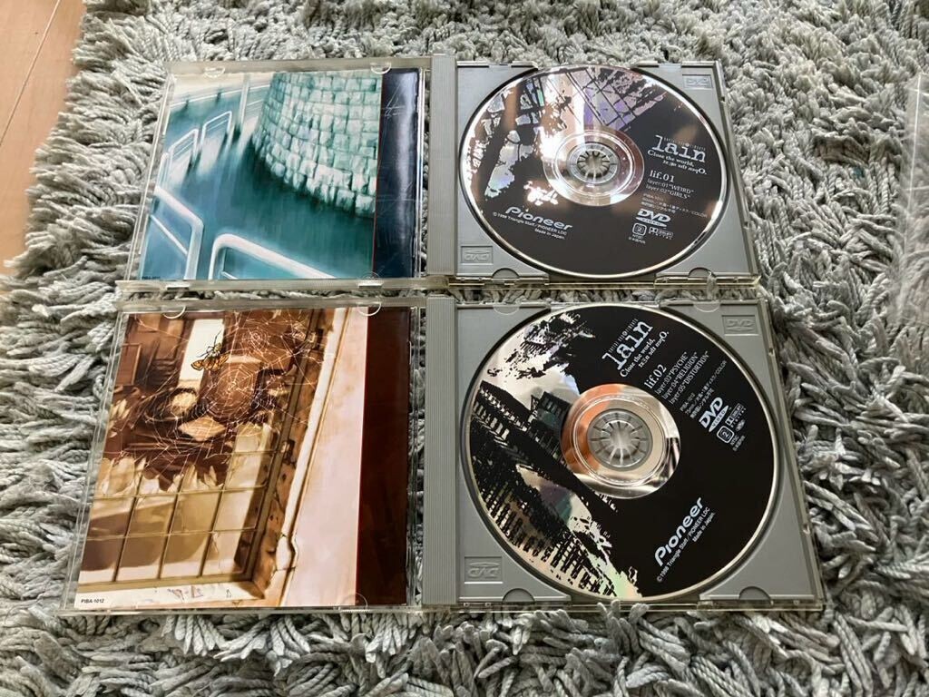 serial experiments lain lif.01-05 set Pioneer LDC 1999