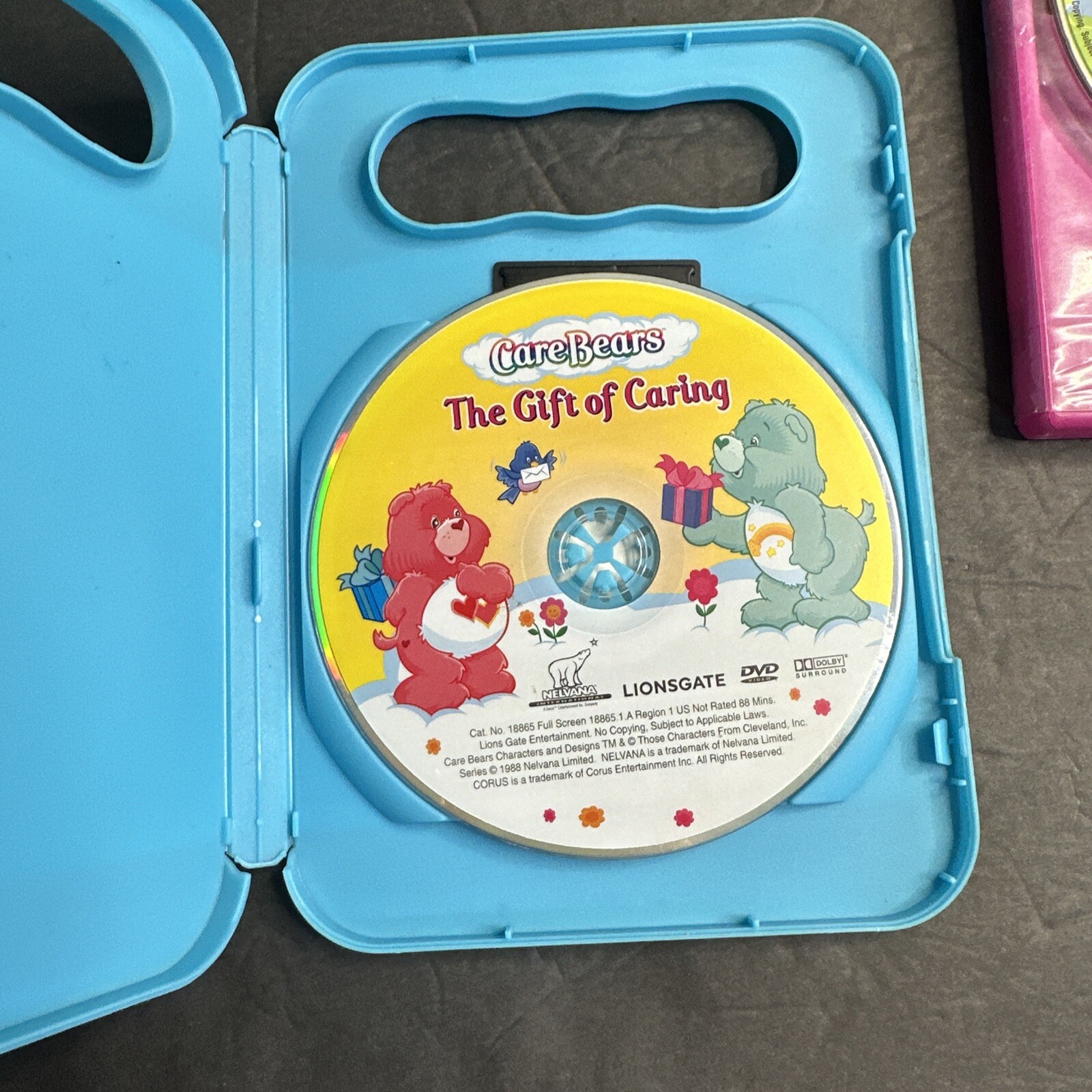 Care Bears DVDs LOT OF 4 Cousins Journey Joke-A-Lot Gift Caring Cheer There