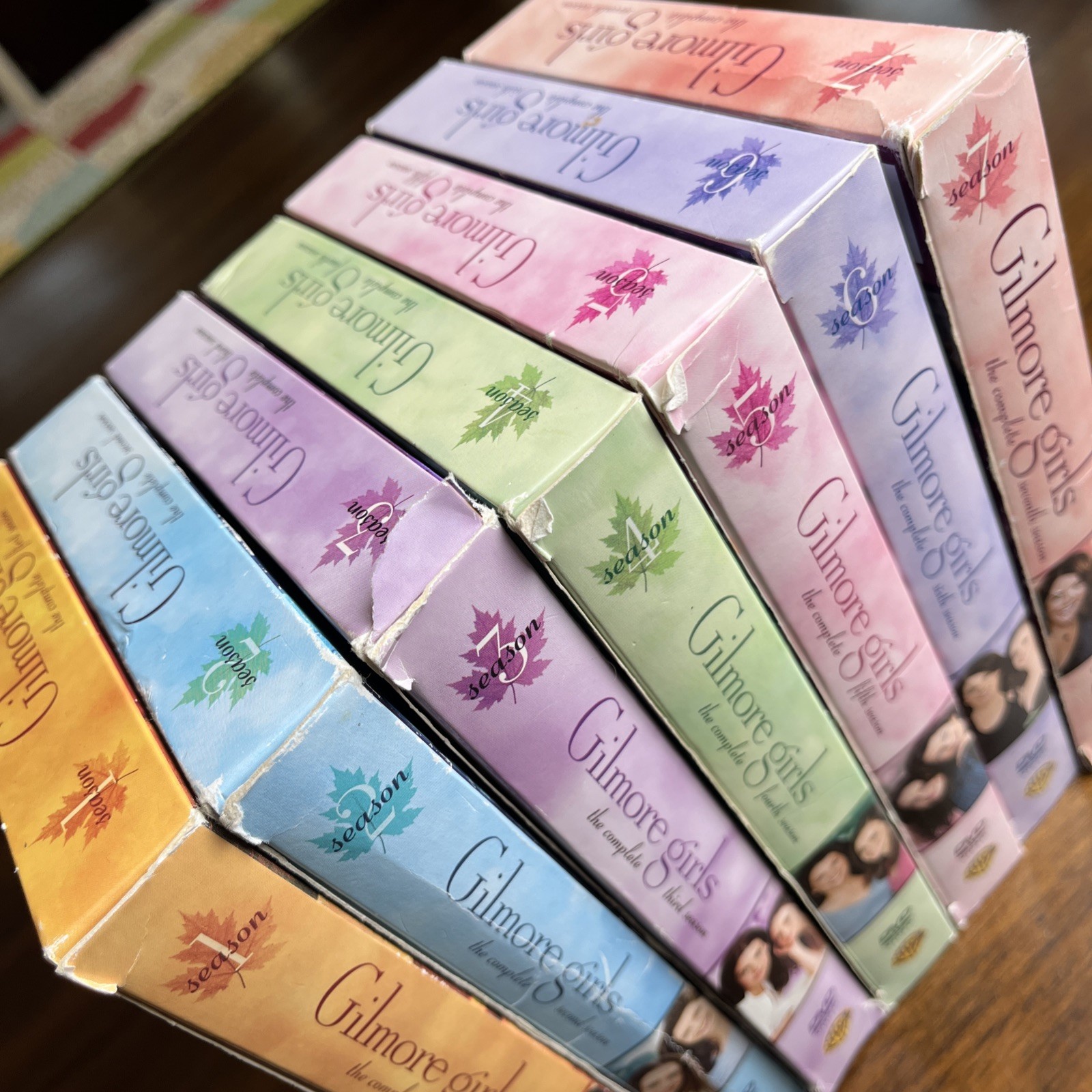Gilmore Girls Complete Series Seasons 1-7 DVDs, Complete w/ All Discs & Inserts