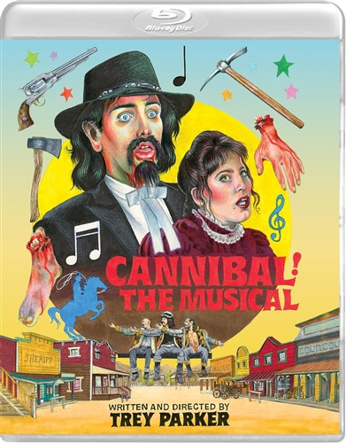 CANNIBAL THE MUSICAL New Sealed Blu-ray 2 Versions Newly Restored