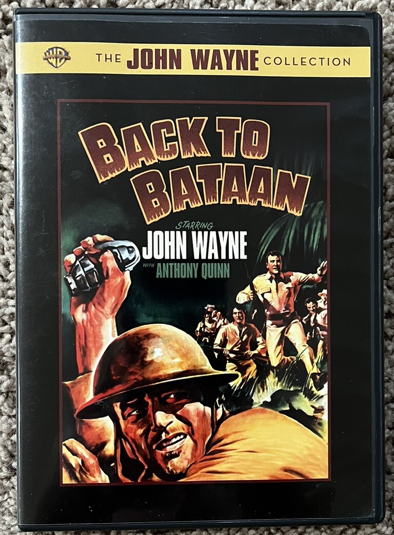 Back to Bataan (DVD, 1945) John Wayne – In Excellent Condition!!!