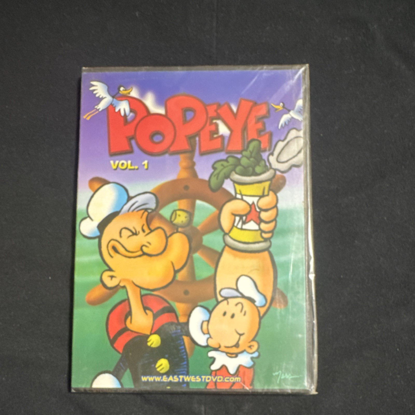 East West Entertainment Popeye Vol. 1 DVD Interactive Menu