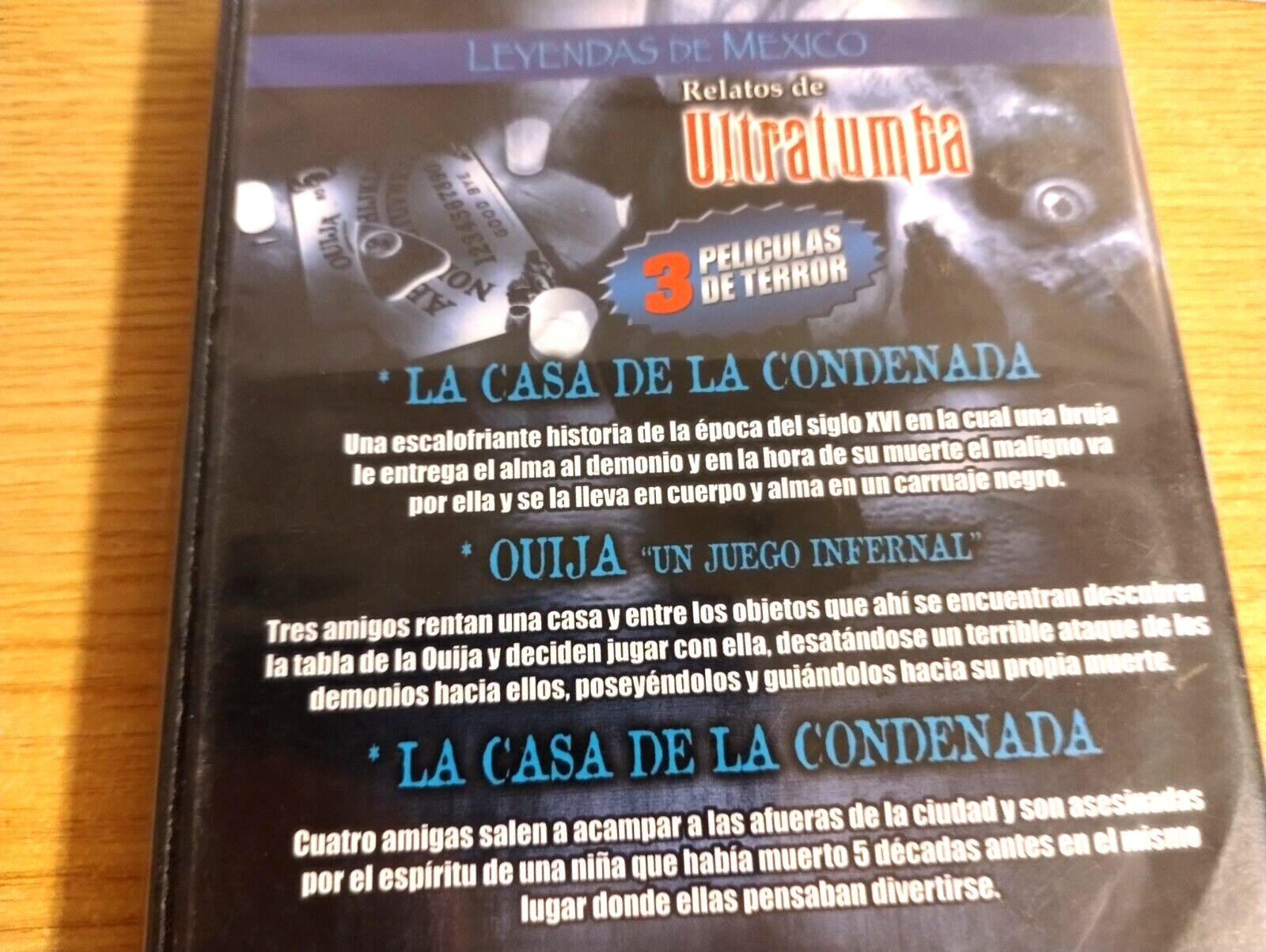 Mexican Horror Leyendas Folklore 2 DVDs – Mexico Barbaro ; Relatos de Ultratumba