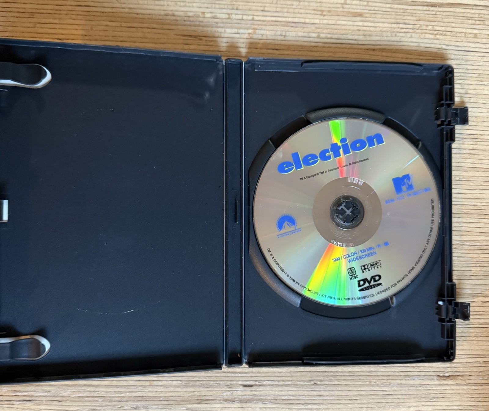 Election DVD 1999 Reese Witherspoon Matthew Broderick Alexander Payne MTV!