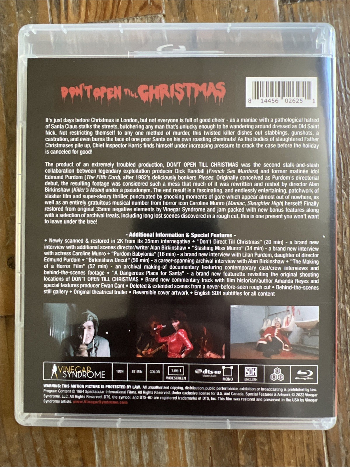 Don’t Open Till Christmas (Vinegar Syndrome, Blu-ray)