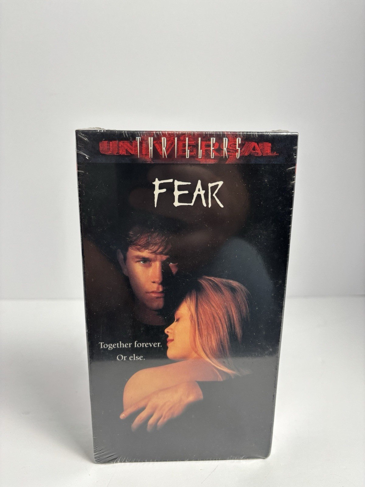 Fear VHS 1996 Mark Wahlberg Reese Witherspoon SEALED Watermark Vintage