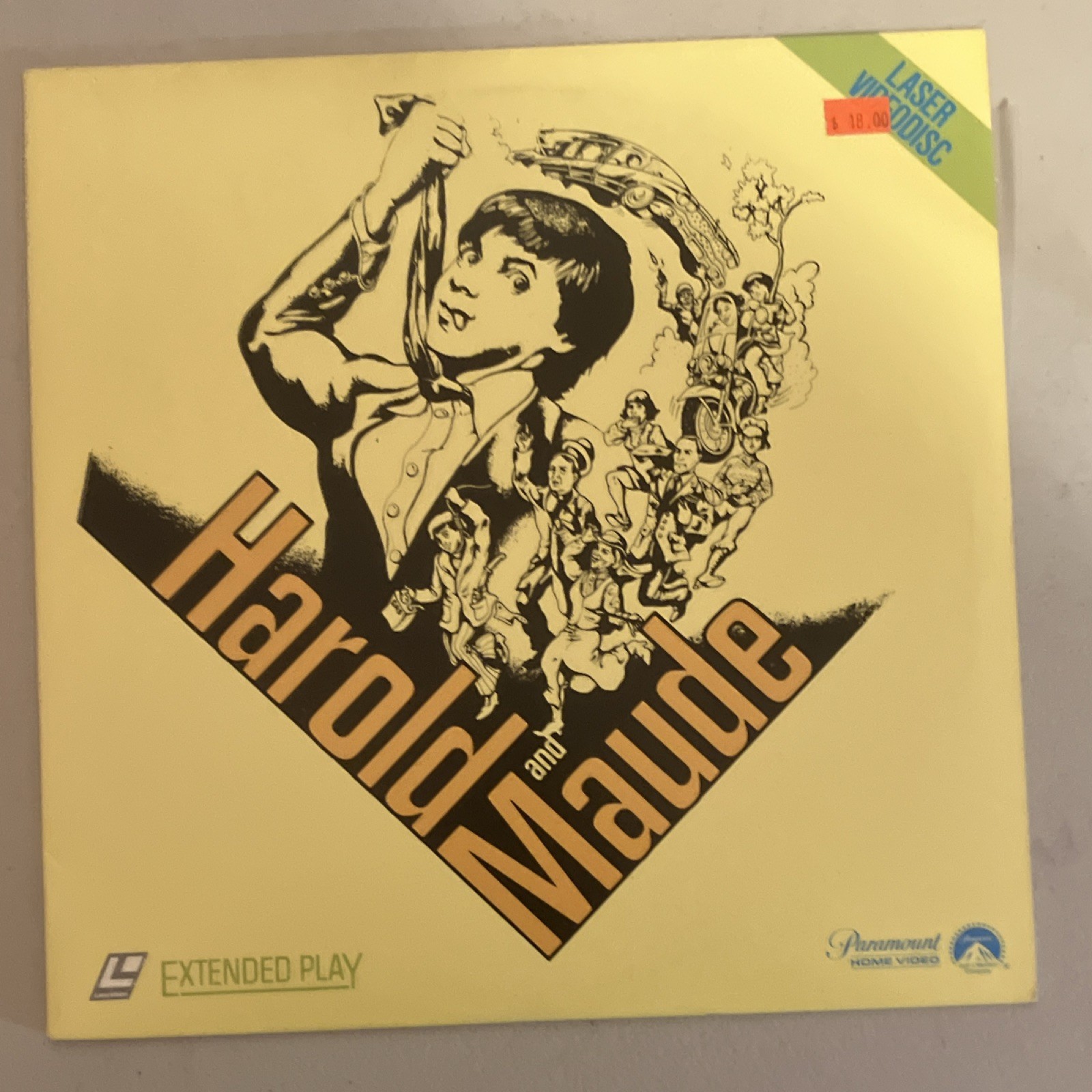 Harold and Maude LaserDisc Extended Play Comedy Hal Ashby Bud Cort