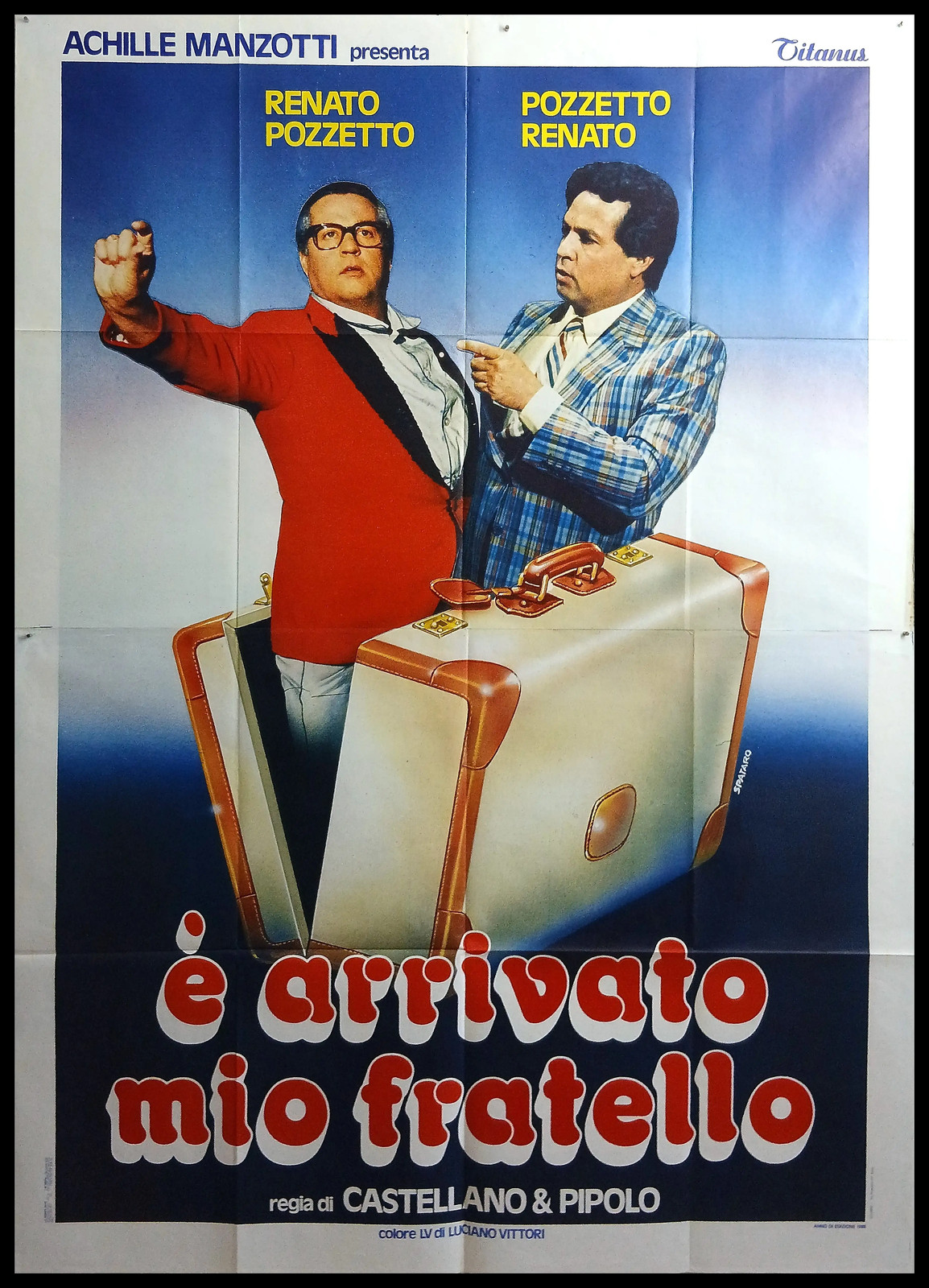 cm.140×200-E’ ARRIVATO MIO FRATELLO-POZZETTO-CELENTANO-COMMEDIA-O60-ITA-17