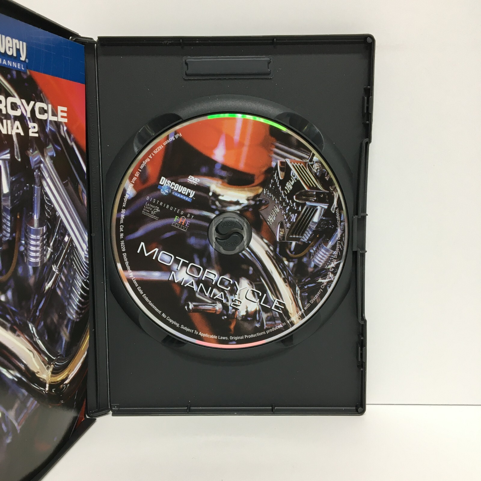 Motorcycle Mania 2 (DVD, 2004, Discovery) Jesse James