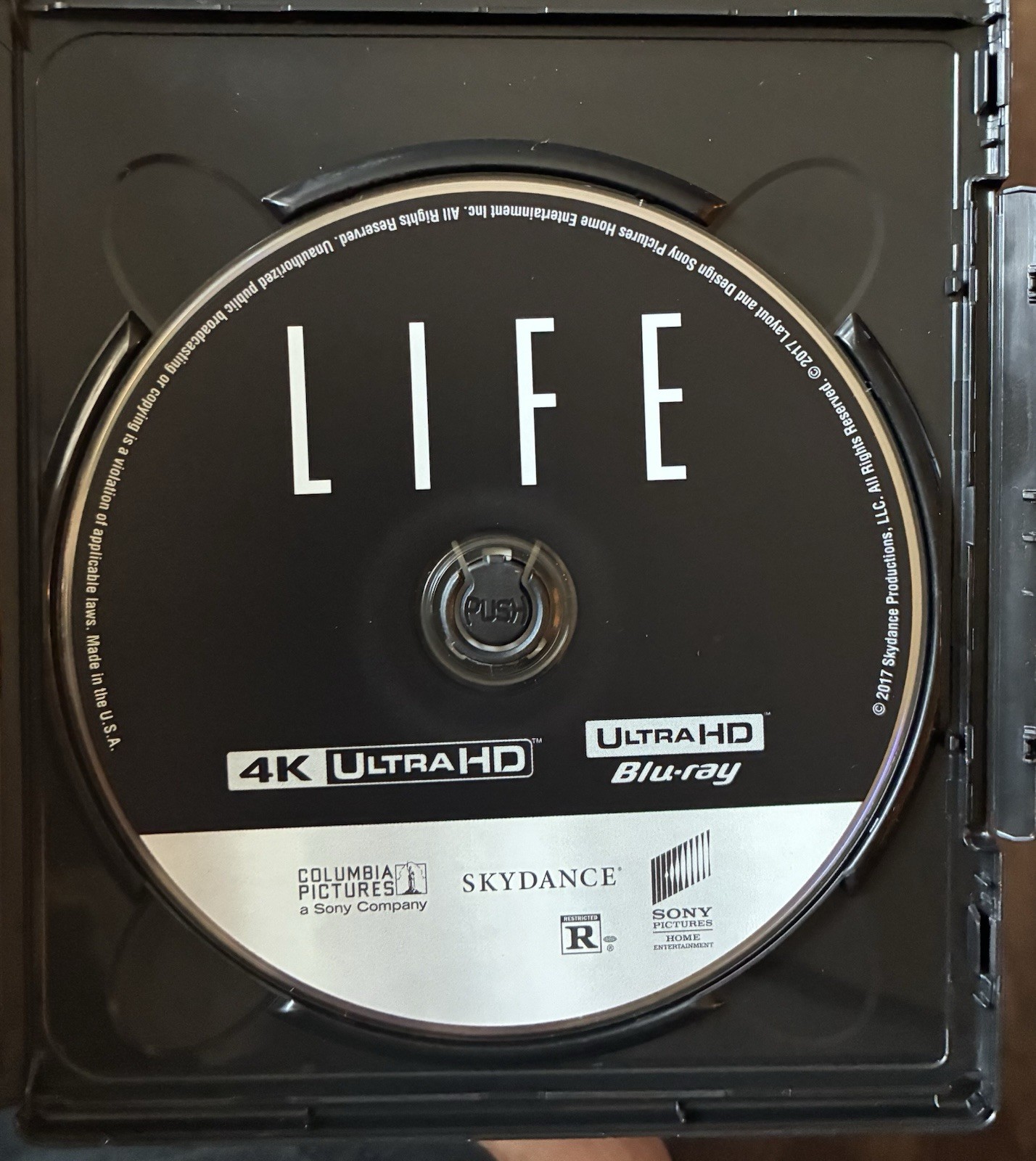 HTF OOP Life 4k Ultra HD+Blu-ray Jake Gyllenhaal No Slipcover