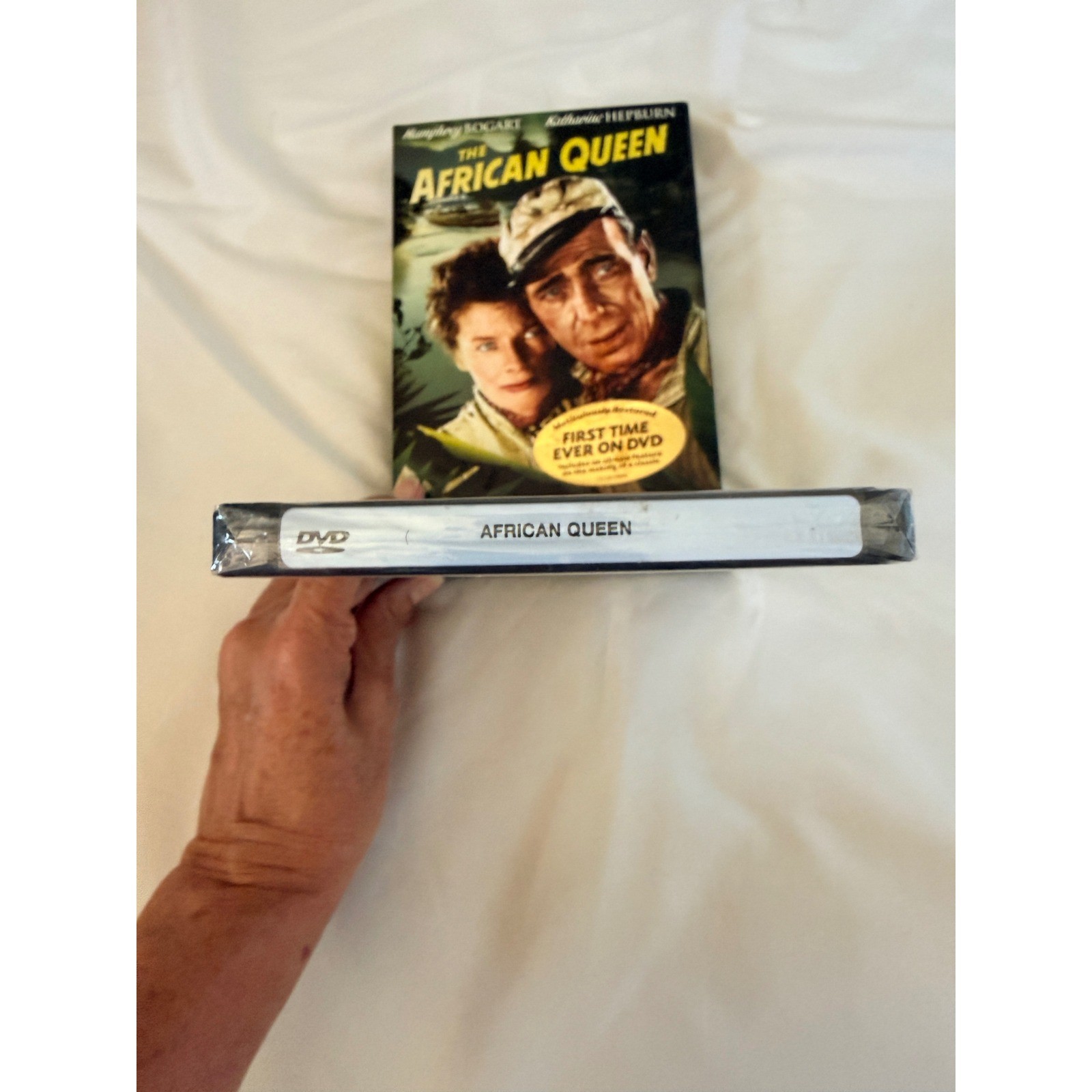 The African Queen DVD Humphrey Bogart Katharine Hepburn Restored Classic NEW