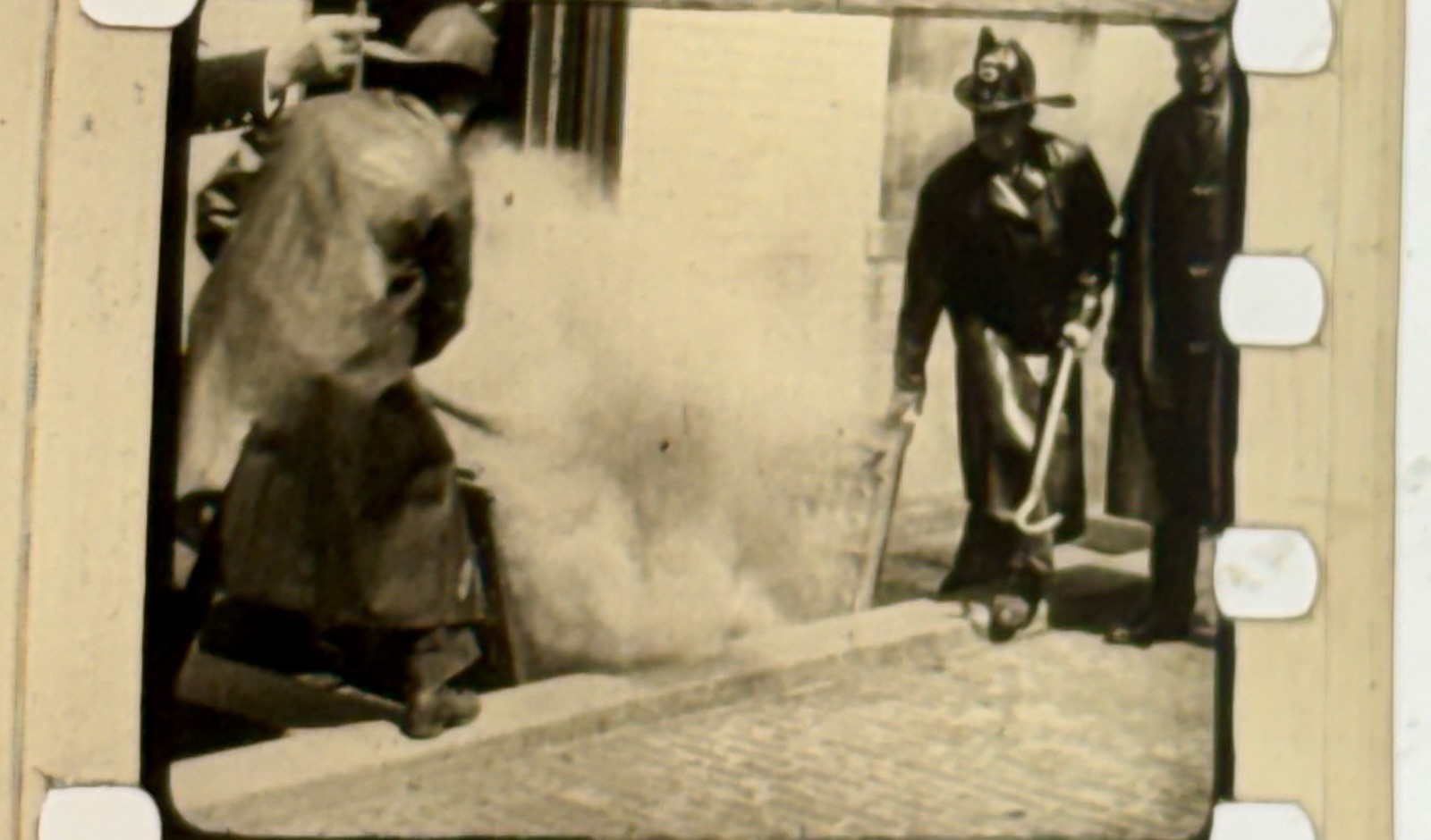 1st US AERO SQUADRON +NYFD+KENTUCKY MOONSHINERS 28mm Pathescope Silent Film 1913
