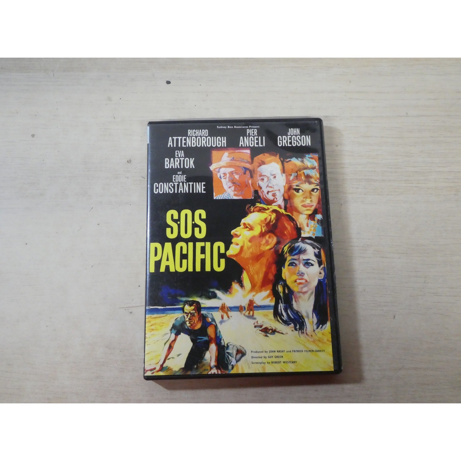 SOS Pacific DVD 1959 Movie Richard Attenborough Pier Angeli B&W Thriller