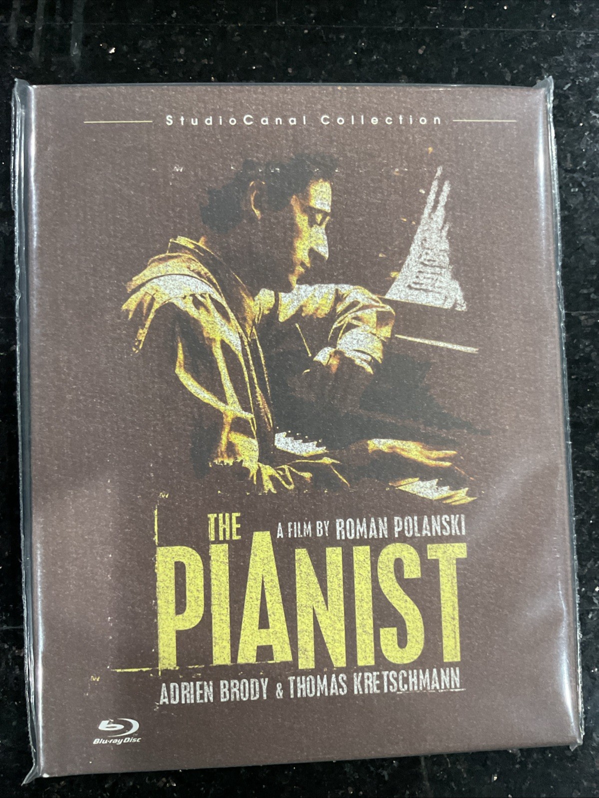 The Pianist (Studio Canal Collection) Blu-ray, Region B, RARE. FREE SHIPPING