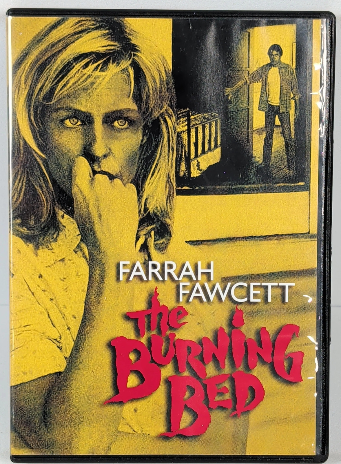 The Burning Bed (1984) DVD VG Farrah Fawcett Free Shipping