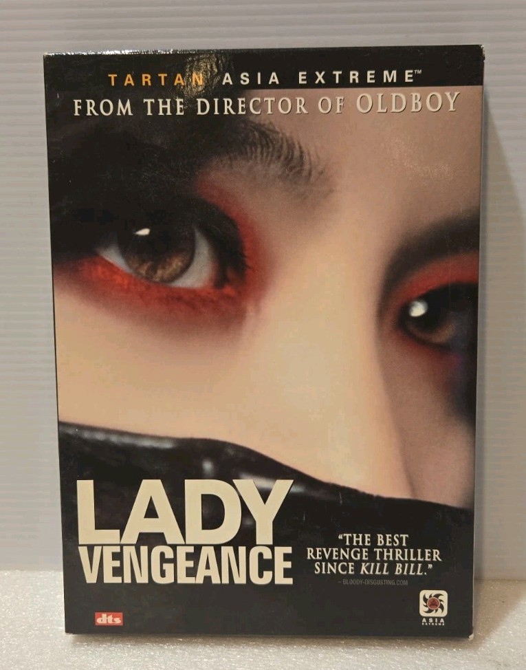 Lady Vengeance (DVD 2005) Horror Slipcase Park Chan-Wook Oldboy CIB Insert
