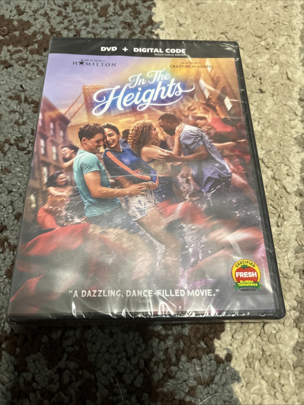 In the Heights (DVD, 2021) New Sealed Lin-Manuel Miranda Musical & Dance Flick