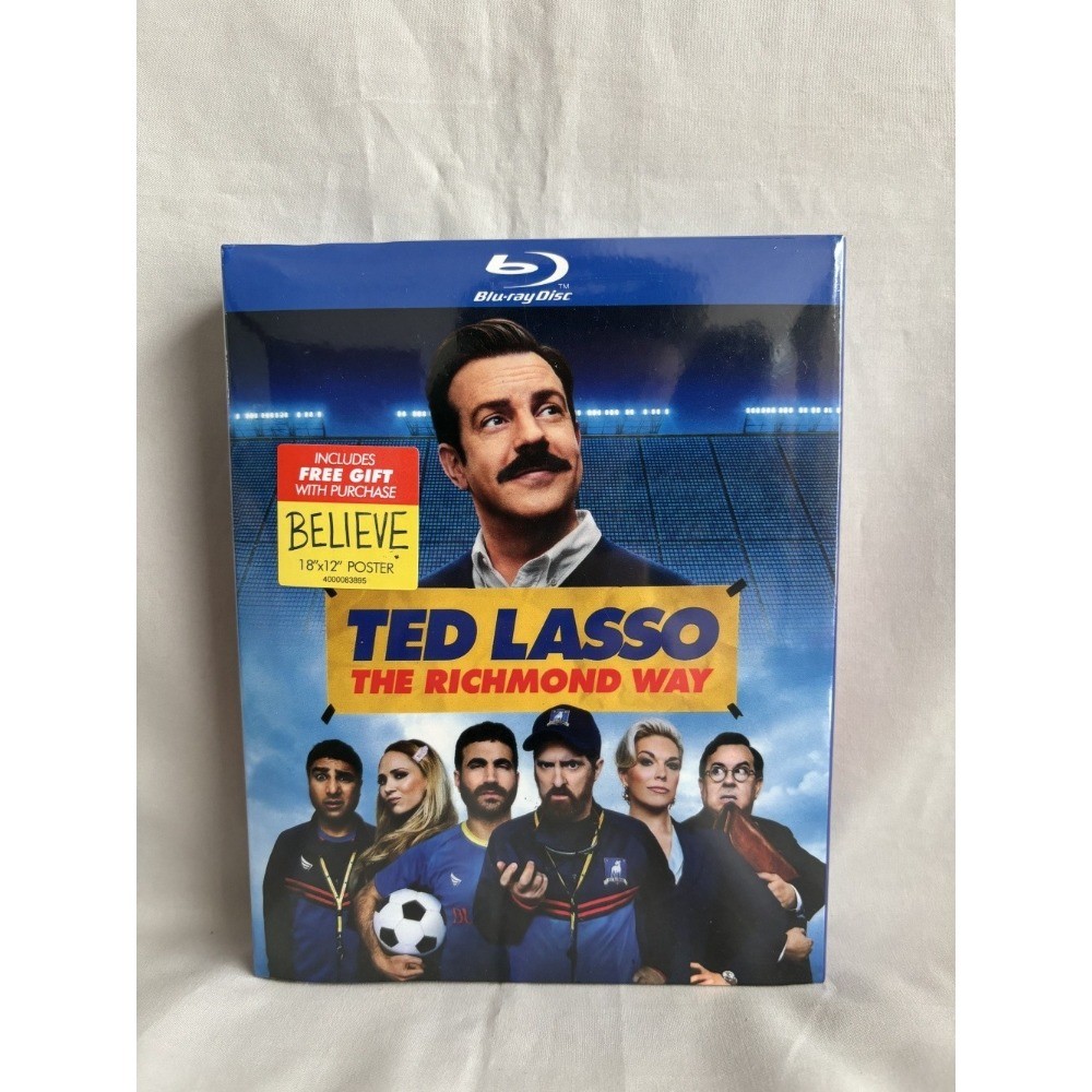 Ted Lasso Complete Series Seasons 1-3 Blu-ray 7-Disc Box Set Brand New