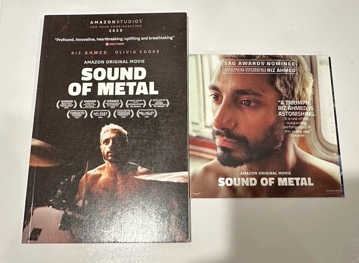 SOUND OF METAL + Screenplay SAG AWARDS FYC PROMO DVD RIZ AHMED