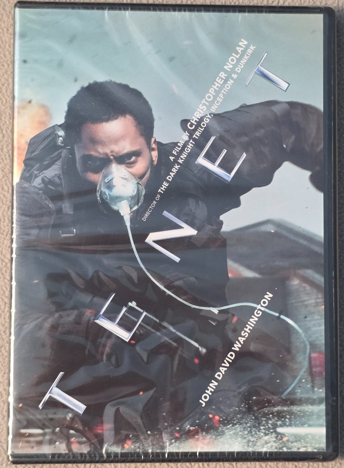 NEW- Tenet DVD Region 1 US, John David Washington & Robert Pattinson