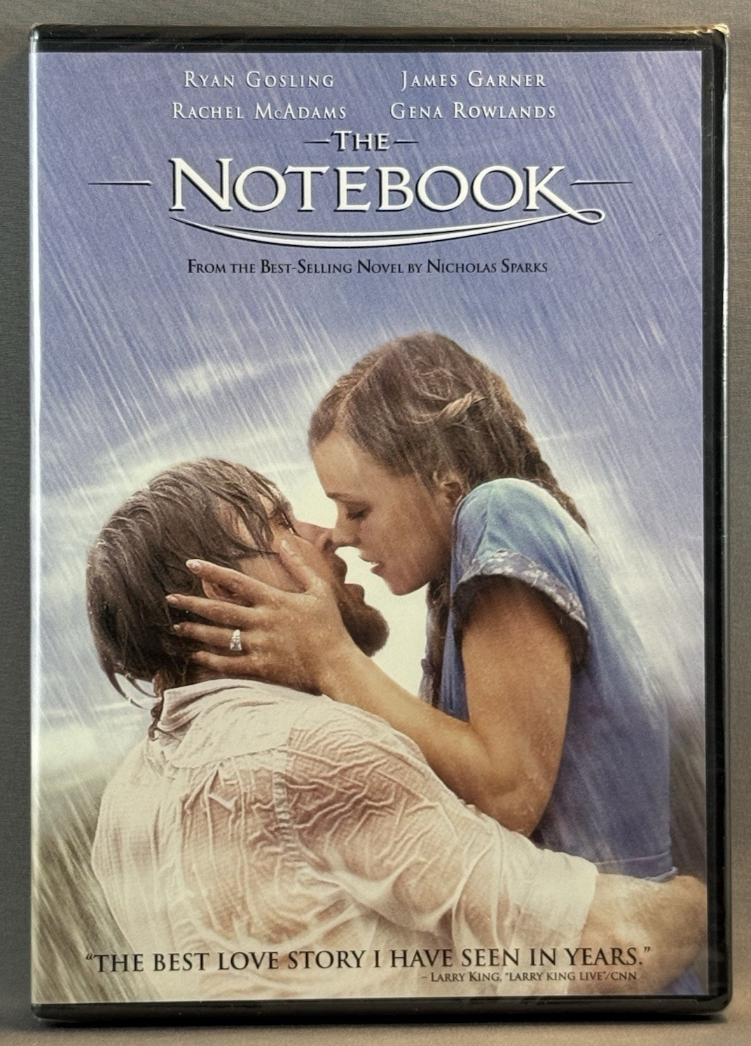 THE NOTEBOOK DVD Ryan Gosling Rachel McAdams Nicholas Sparks Novel NEW SEALED
