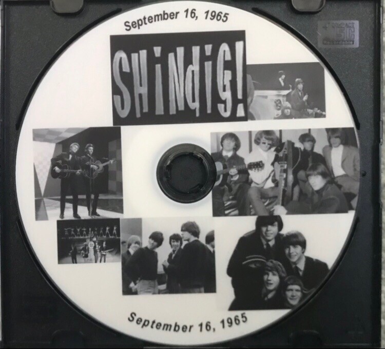 SHINDIG TV show DVD Sept 16, 1965 Best Qual. Stones McCoys Byrds Everly Brothers