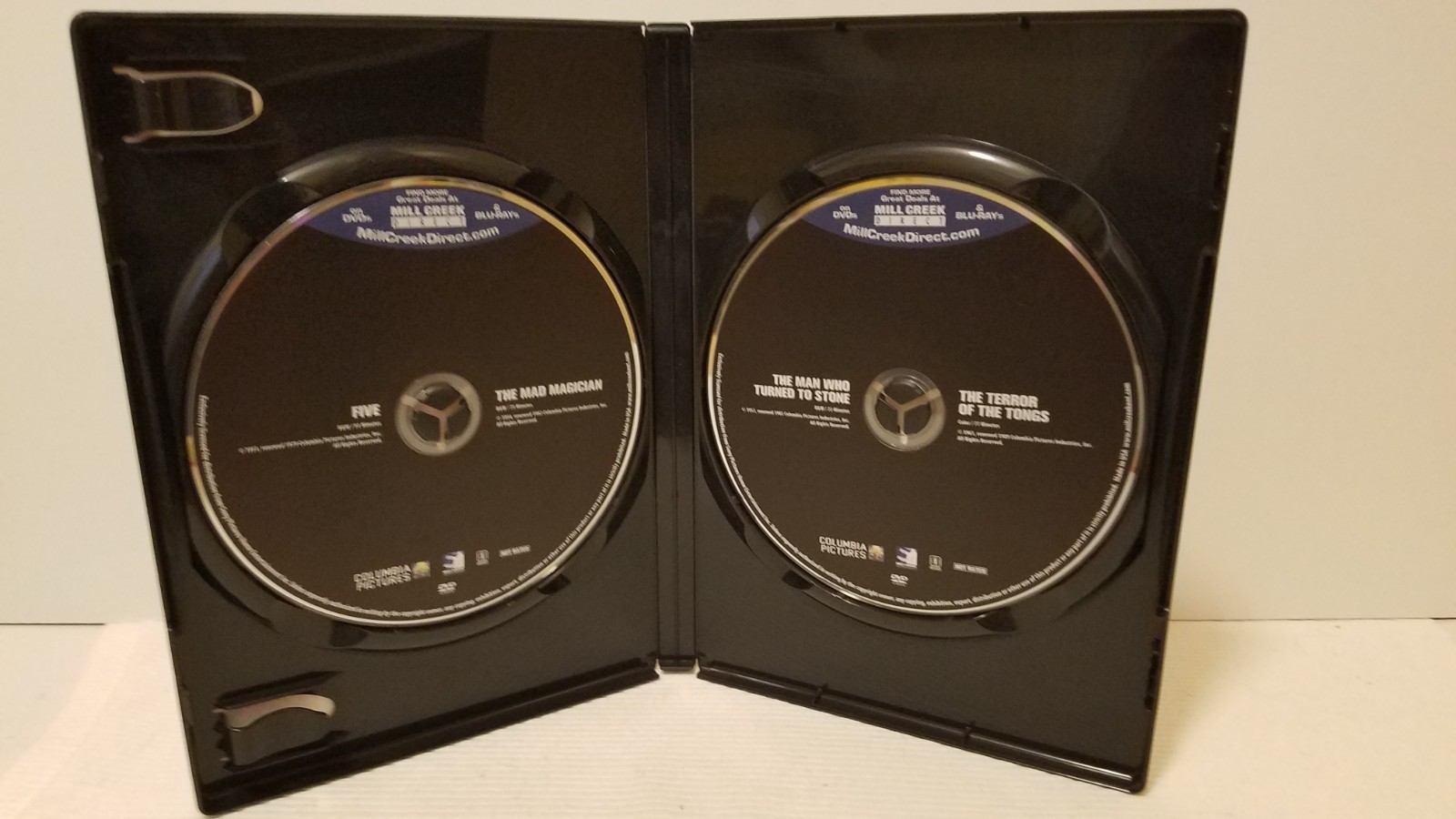 CLASSIC HORROR 4-Movie Collection RARE 2-Disc DVD Vincent Price Christopher Lee