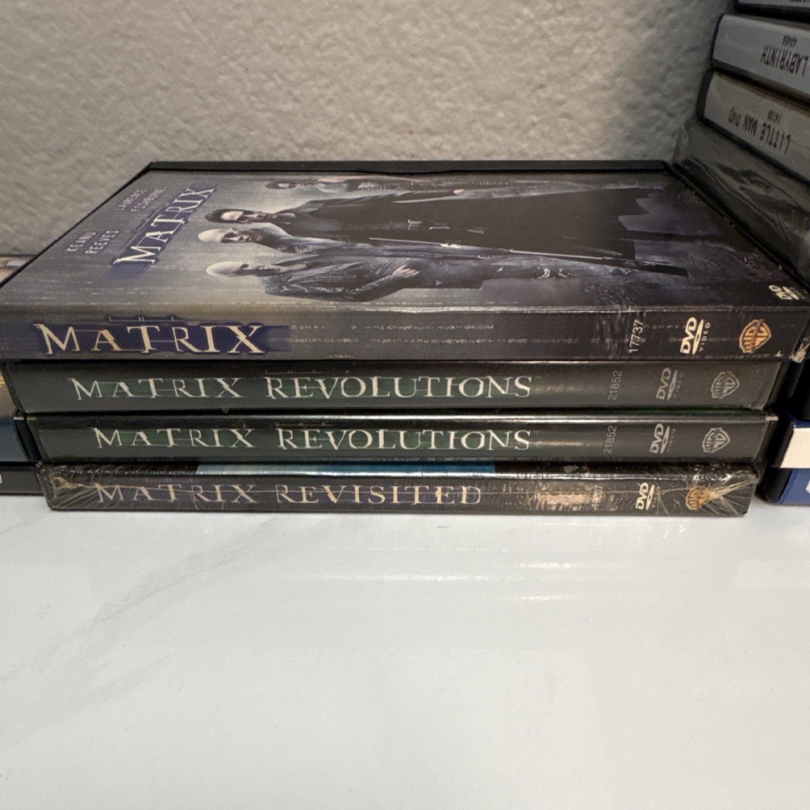 Warner Bros. Matrix 19 DVDs Lot Forbidden Planet Labyrinth Collector’s Edition