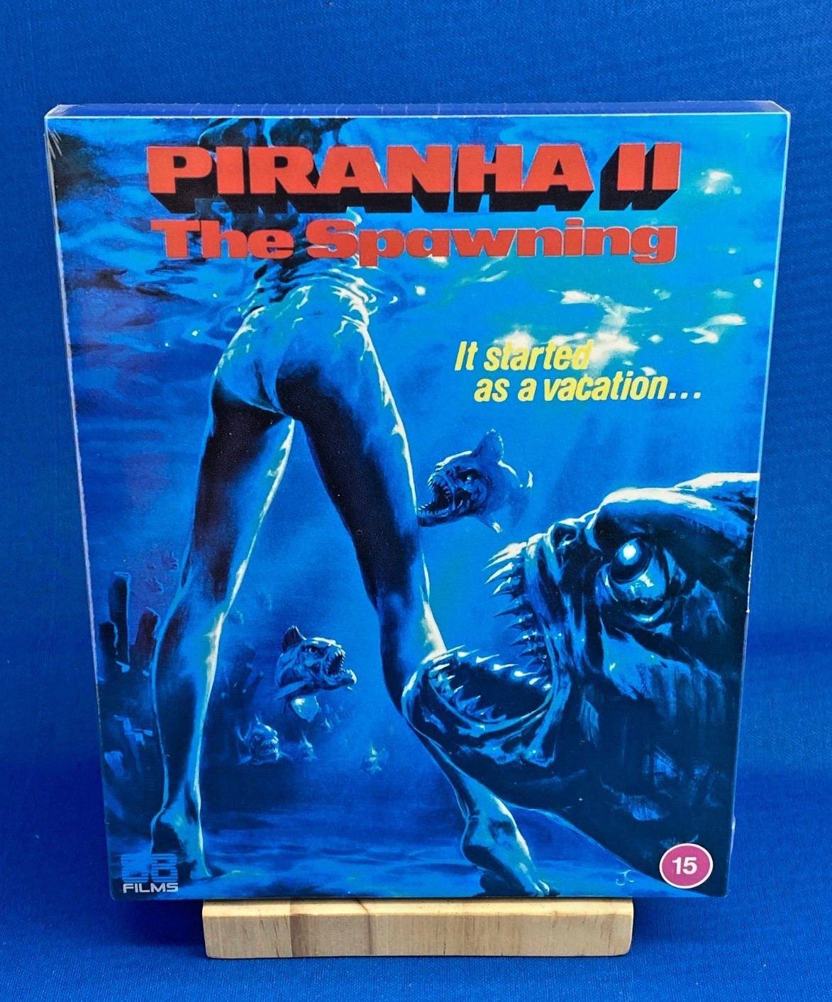 Piranha II The Spawning Blu-Ray with Slipcover (88 Films) REGION B (Please Read)