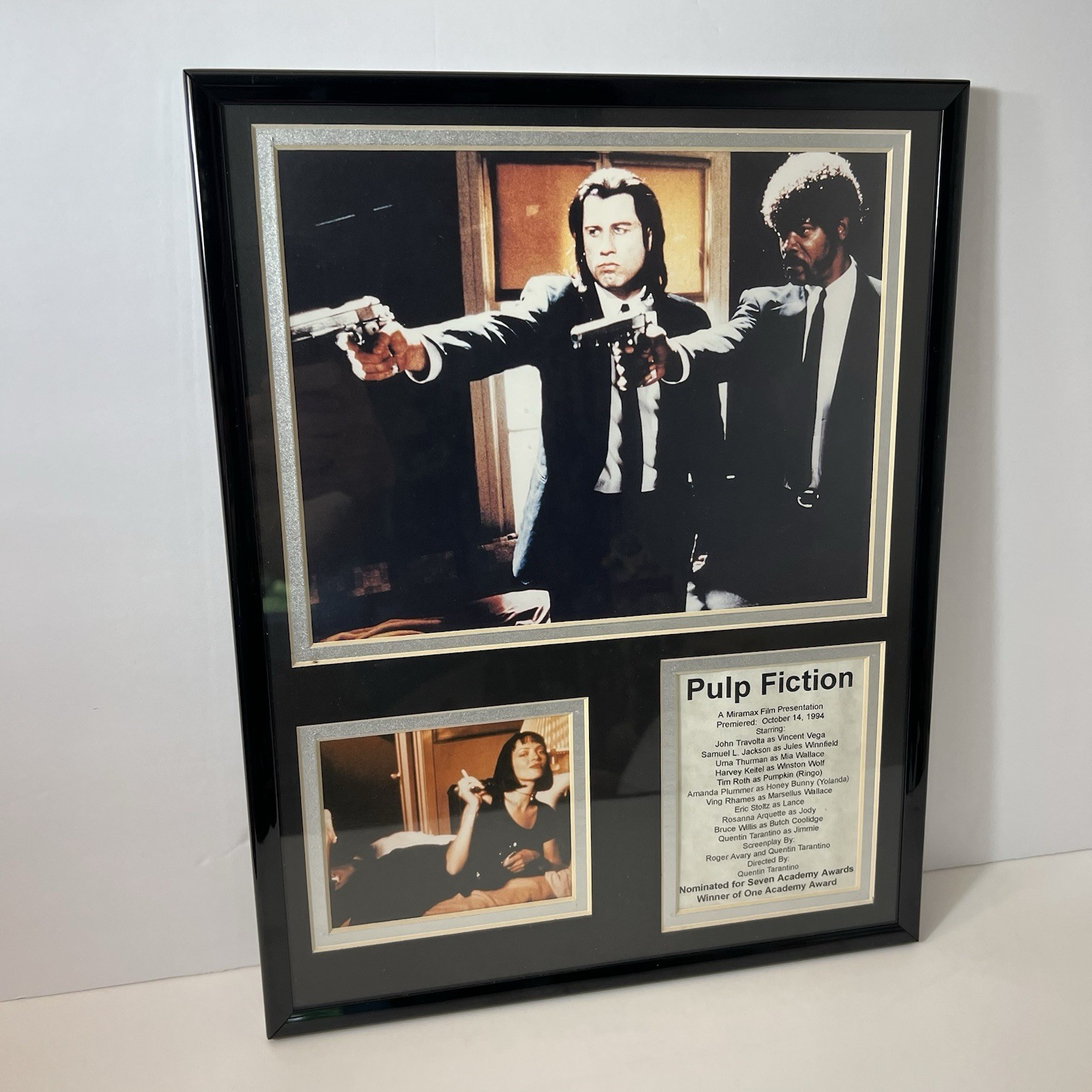 Pulp Fiction Collector’s Edition 2-Disc DVD Set w/Framed Photo Collage