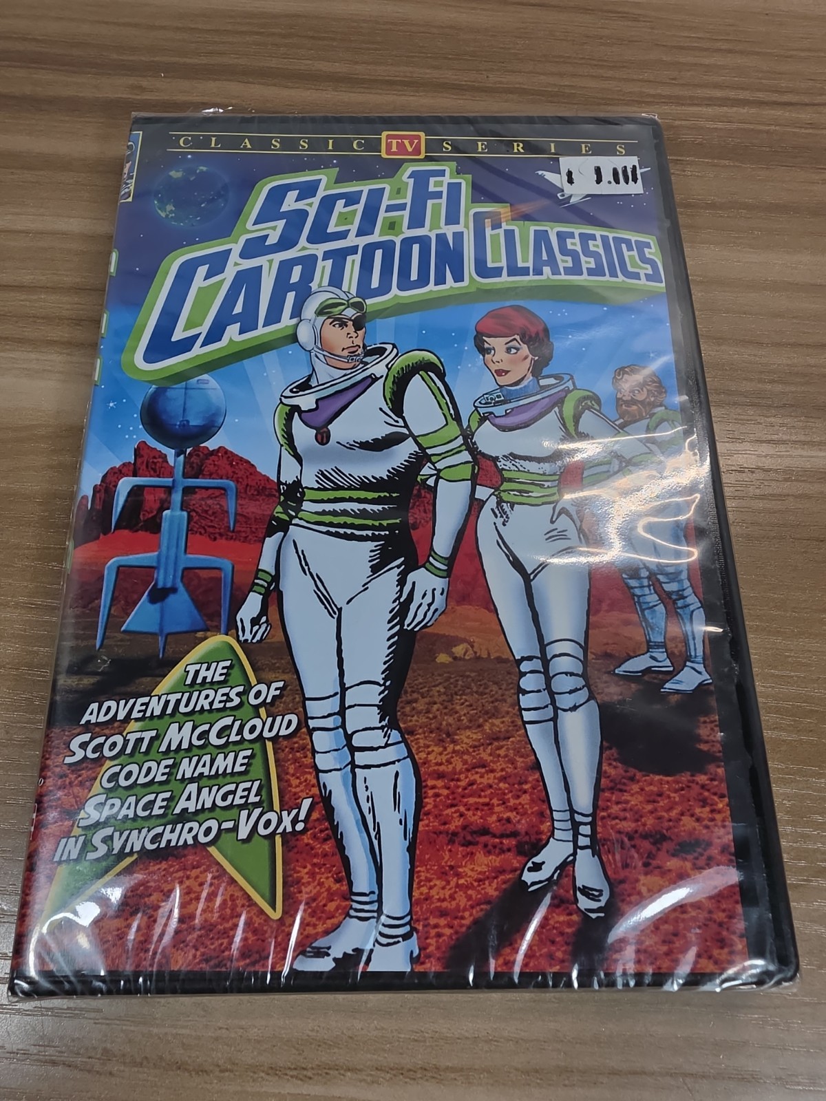 Sci Fi Cartoon Classics Dvd The Aventures Of Scott Mccloud Codename Space Angel