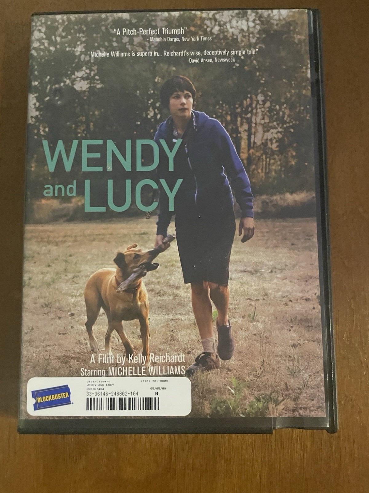 Wendy and Lucy (2008) DVD Michelle Williams Indie Drama Rare Collectible Film