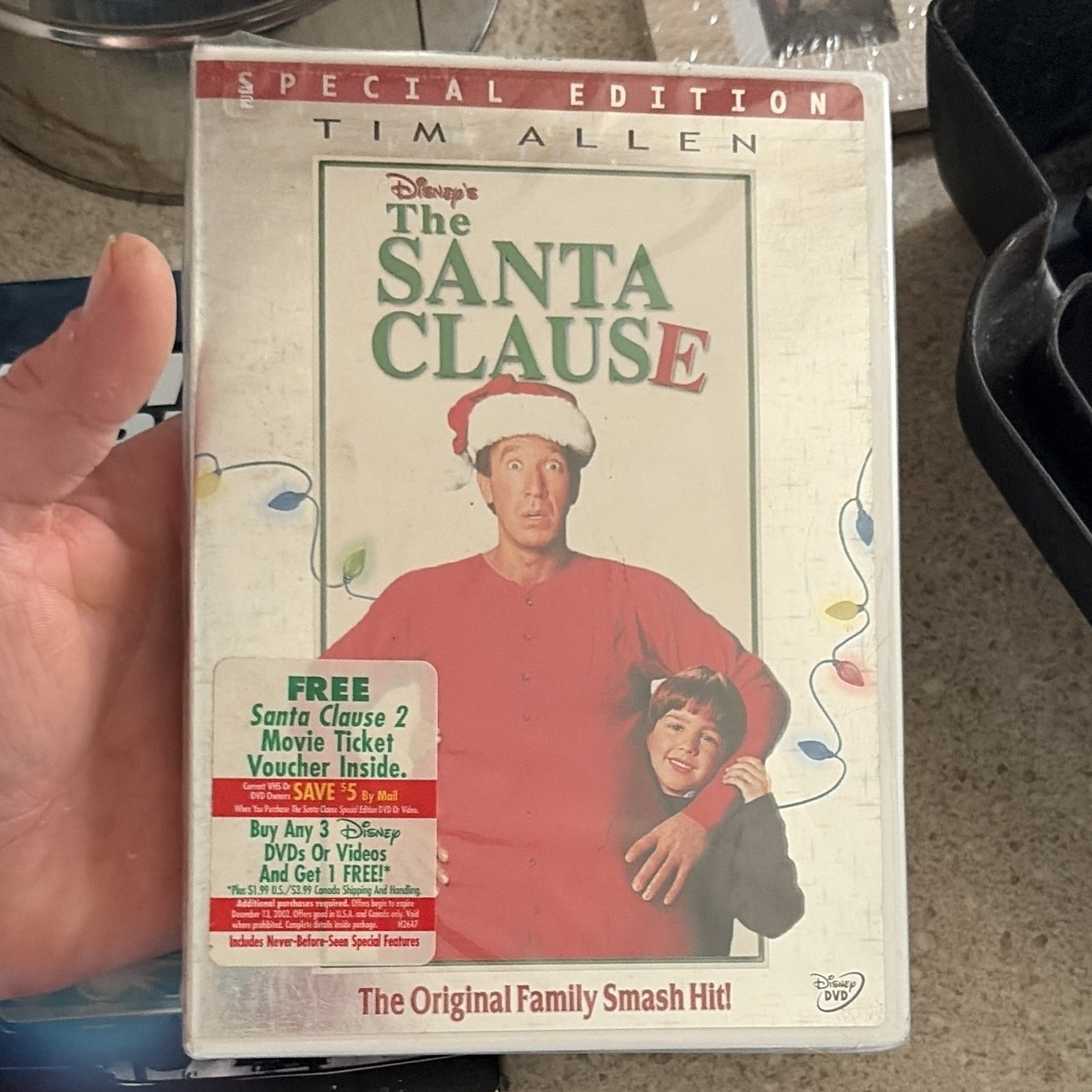 Disney The Santa Clause Special Edition DVD Tim Allen Widescreen Dolby 5.1 Sub
