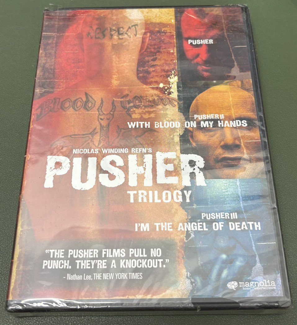 Pusher Trilogy – SEALED 2006 Magnolia Home Entertainment 3 DVD Collection