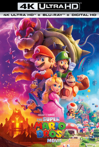 THE SUPER MARIO BROS MOVIE POWER UP EDITION 4K ULTRA HD BLU