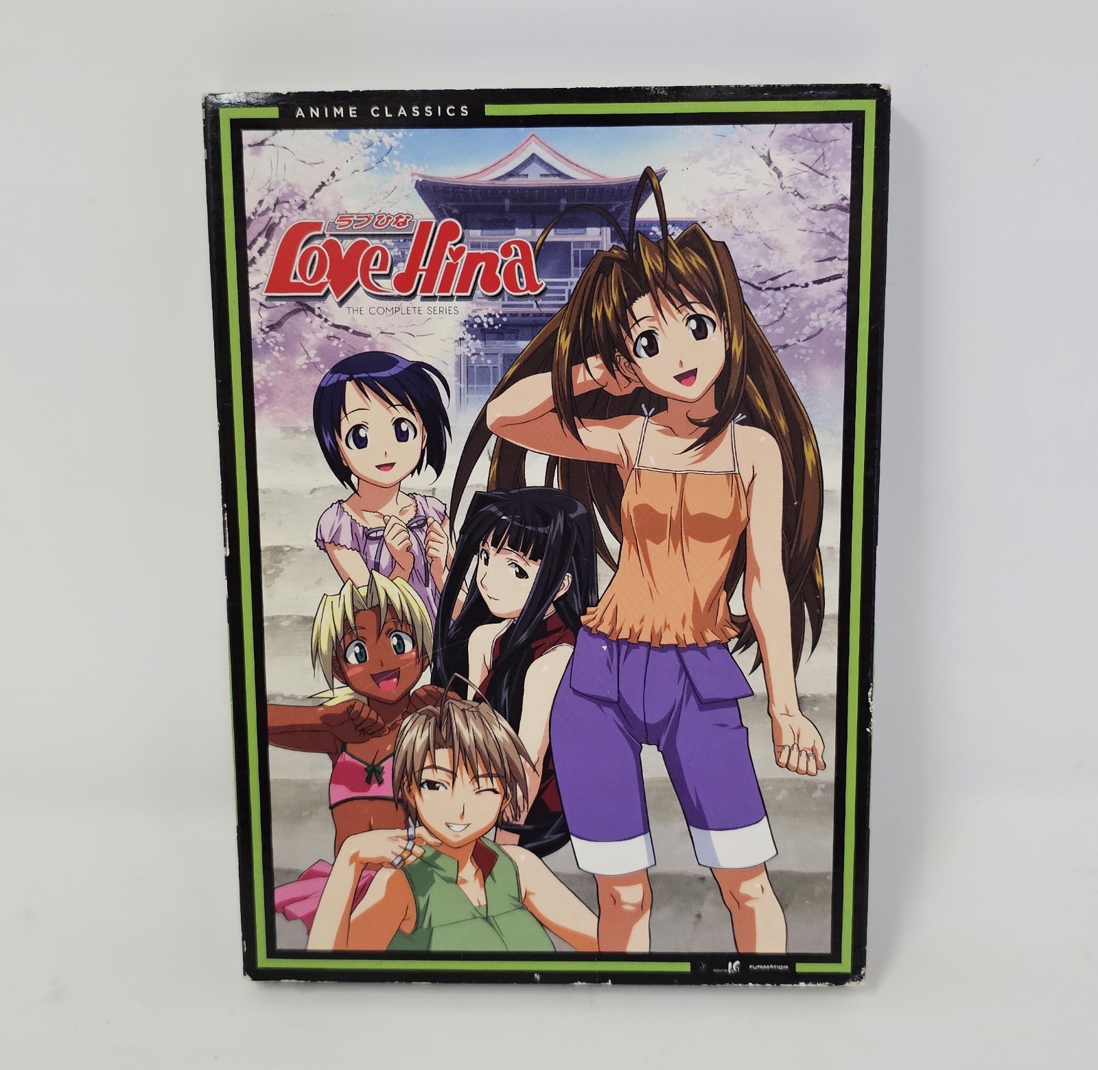 Love Hina Complete Series DVD 2011 4-Disc Set Slipcover Anime Classics Rare OOP
