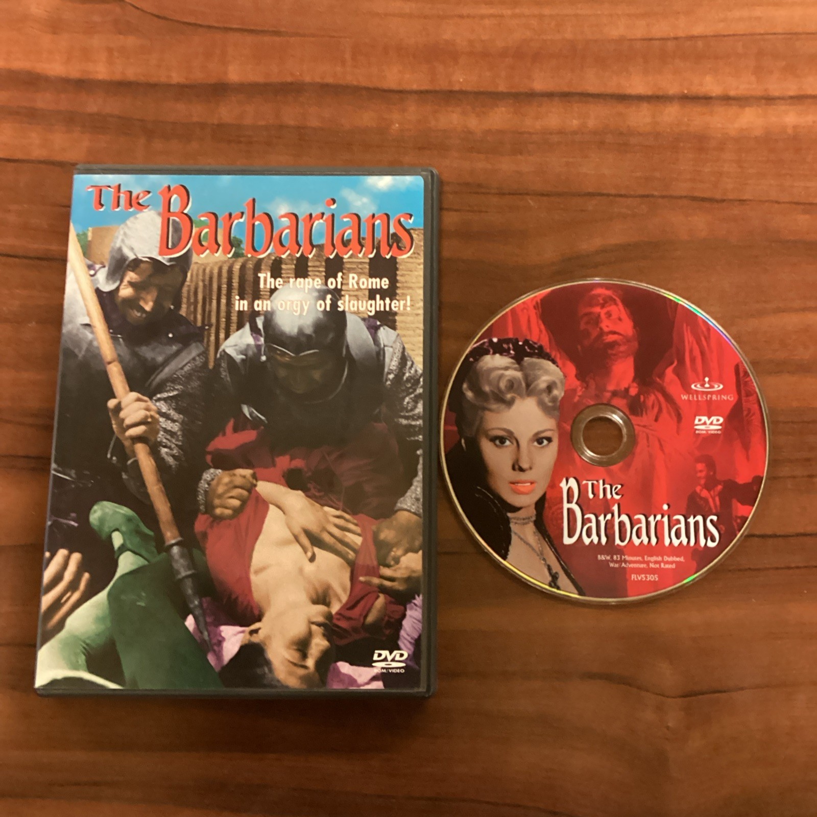 The Barbarians DVD VERY GOOD CONDITION