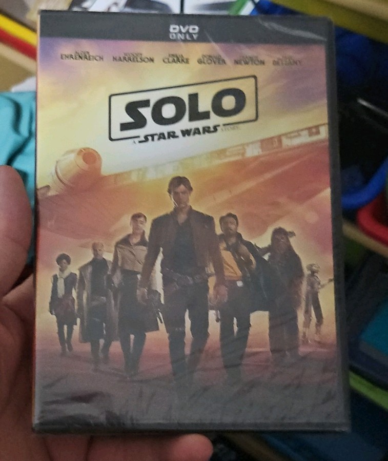 Solo: A Star Wars Story (DVD, 2018)