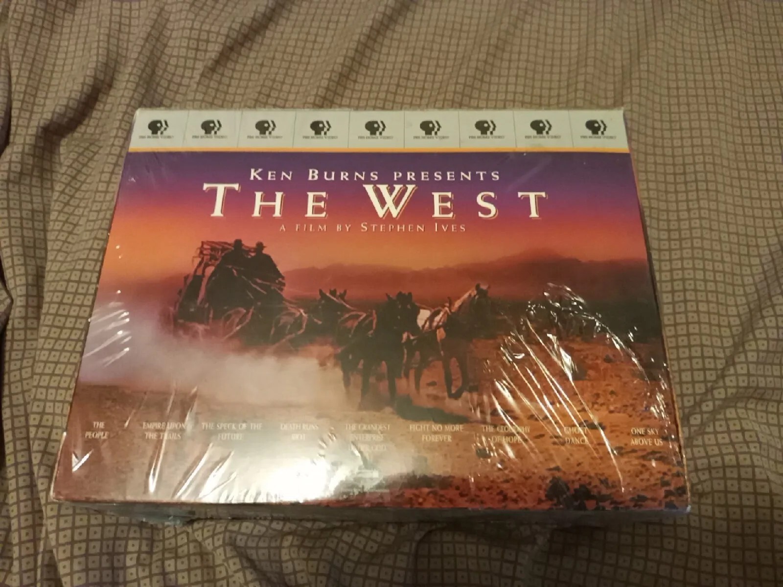 Ken Burns Presents – The West: A Film by Stephen Ives (VHS, 1996, 9-Tape Set)