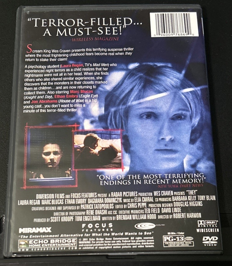 They : Wes Craven Presents (DVD) GOOD CONDITION**