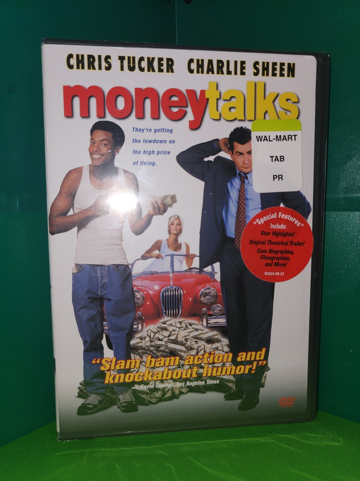 BRAND NEW – Money Talks (DVD, 1997, New Line) Chris Tucker Charlie Sheen
